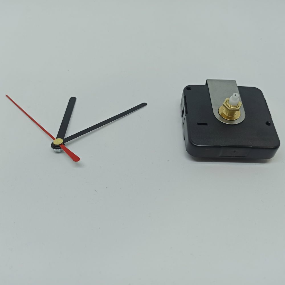 `Часовой механизм, шток 16 мм, со стрелками №17