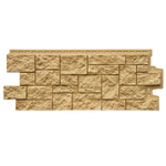 Панель фасадная Grand Line Classic Дикий камень песочный 1110х417 мм