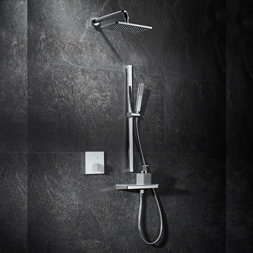 Душевая система Black&White Universe с термостатом, хром (U7766)