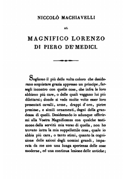 Il principe | Machiavelli Niccolò