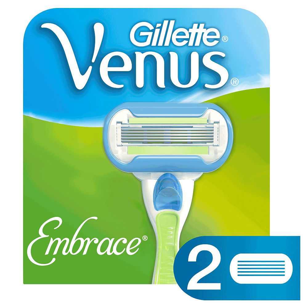 Gillette Кассеты сменные Venus Embrace, 2 шт