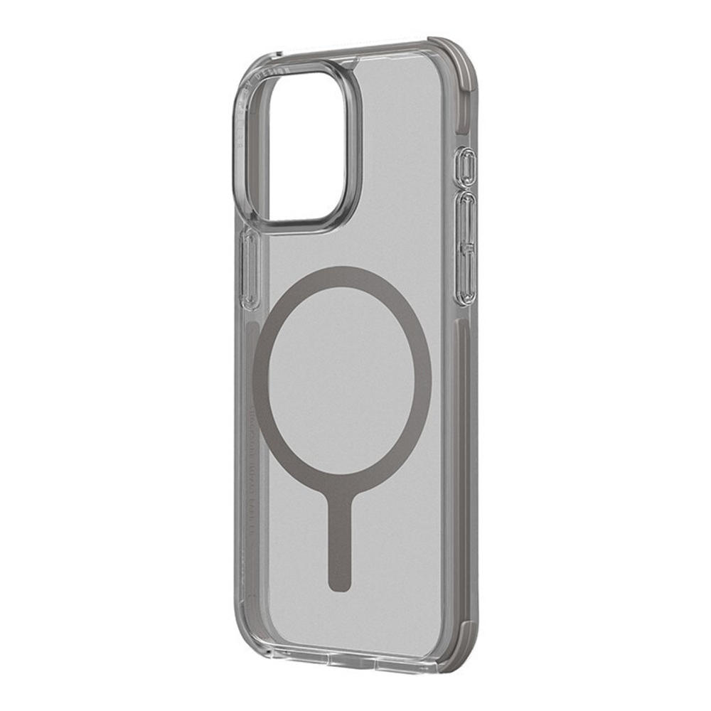 Чехол Uniq Combat AF для iPhone 15 Pro Max Frost Grey (MagSafe) (Серый)