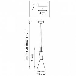 Подвесной светильник Lightstar Dumo 816017