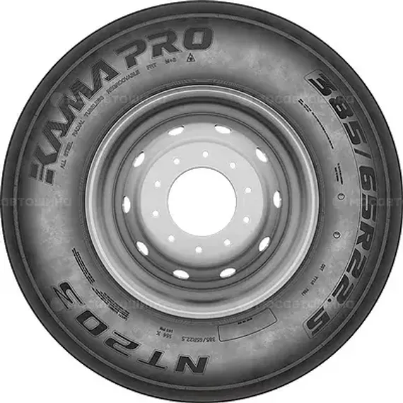 Кама NT 203 PRO 385/55 R22,5 160K (Прицепная ось)