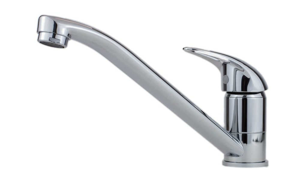 ESKO Смеситель для кухни RIO05 "Rio" 35k длинный пов.излив,крепл.под гайку