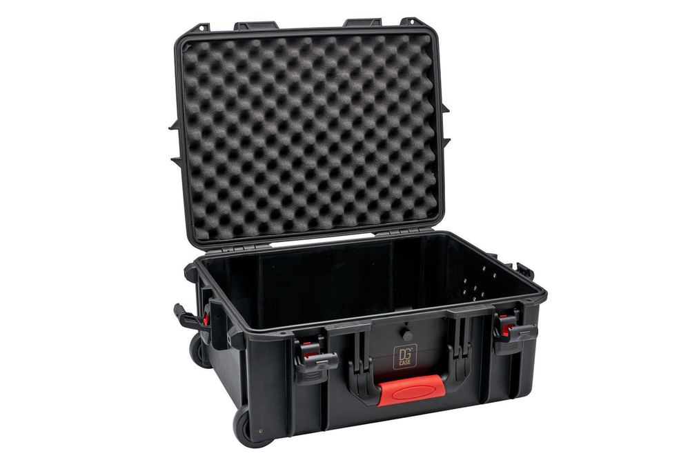 MEDIUM SIZE | Ударопрочный кейс кофр ящик бокс с выдвижной ручкой и колесами DGCASE@60-02 | Внутр. размеры 490*360*205мм