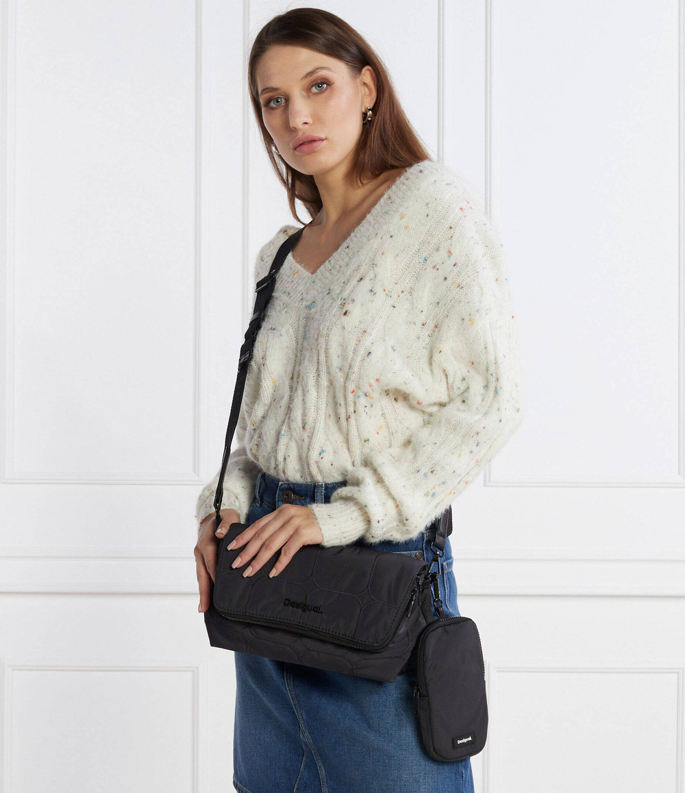 Сумка через плечо + поясная сумка Desigual - темно-синий(23WAXY10)