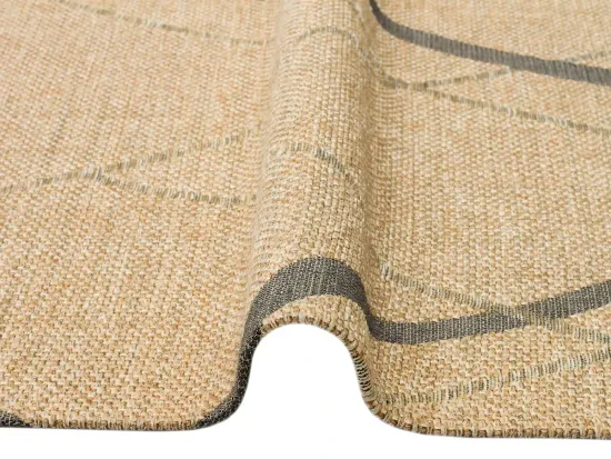 Ковер BROOKLYN 160*230, бежевый,серый 851812