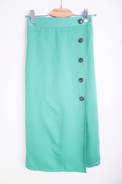 Юбка красивого цвета, маркировка М, визуально 46 размер