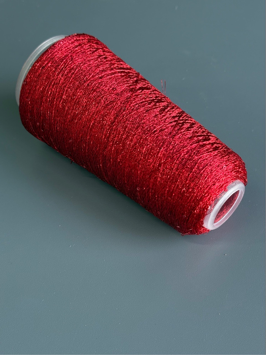 Пряжа Siyue Lurex Sequins пайтка 1,5 мм (33/восточный красный), 1800м/50гр