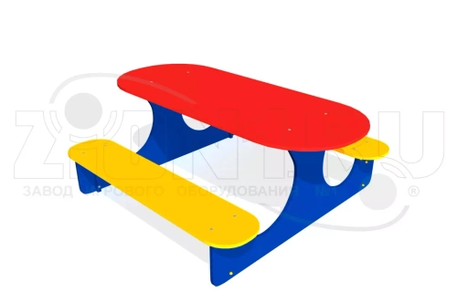 Детский столик «Овальный»