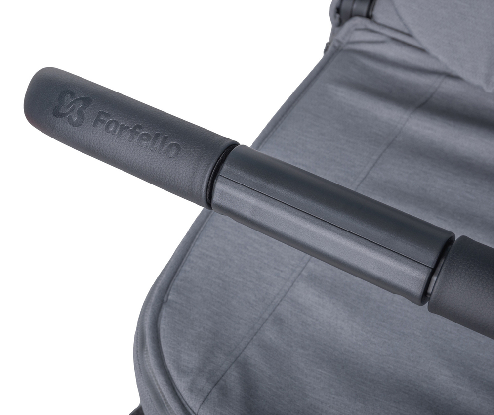 Коляска модульная 2в1 Baby shell (BBS-19 Light grey/Светло серый/черная рама)