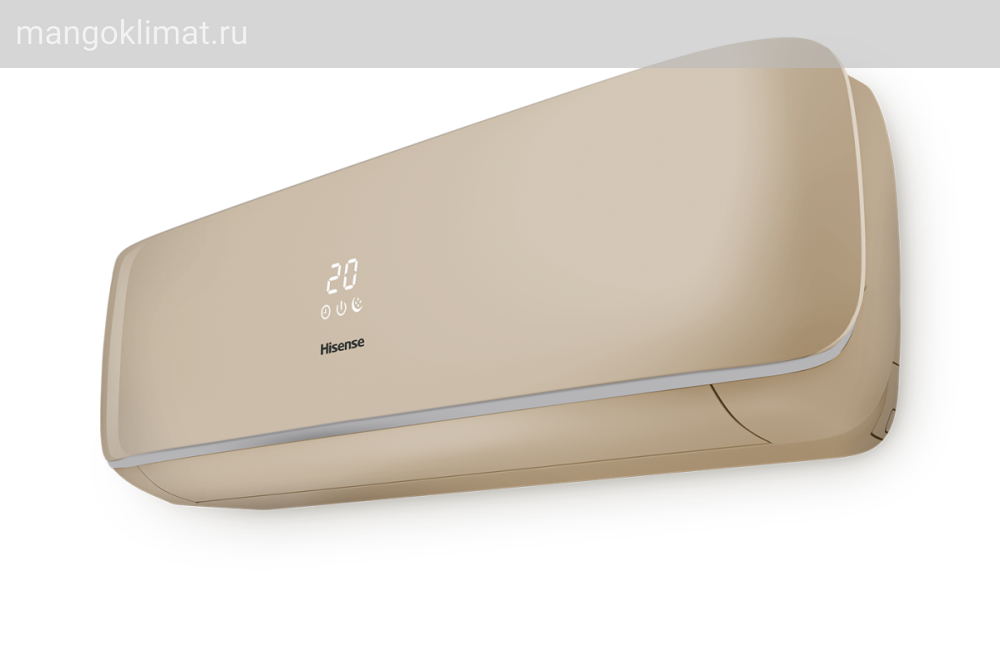 Инверторная сплит-система Hisense серии CHAMPAGNE CRYSTAL SUPER DC Inverter (R32) AS-10UW4RVETG01(C) (комплект)