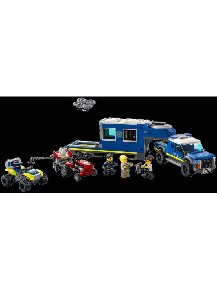 Конструктор LEGO City Police 60315 Полицейский мобильный командный трейлер