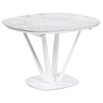 Керамический стол Woodville Азраун белый