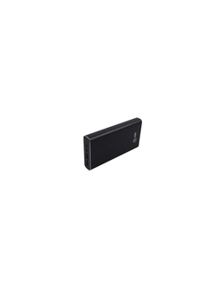 Мобильный аккумулятор Cactus CS-PBFSIT-20000 Li-Pol 20000mAh 2.1A+2.1A черный 2xUSB материал алюминий