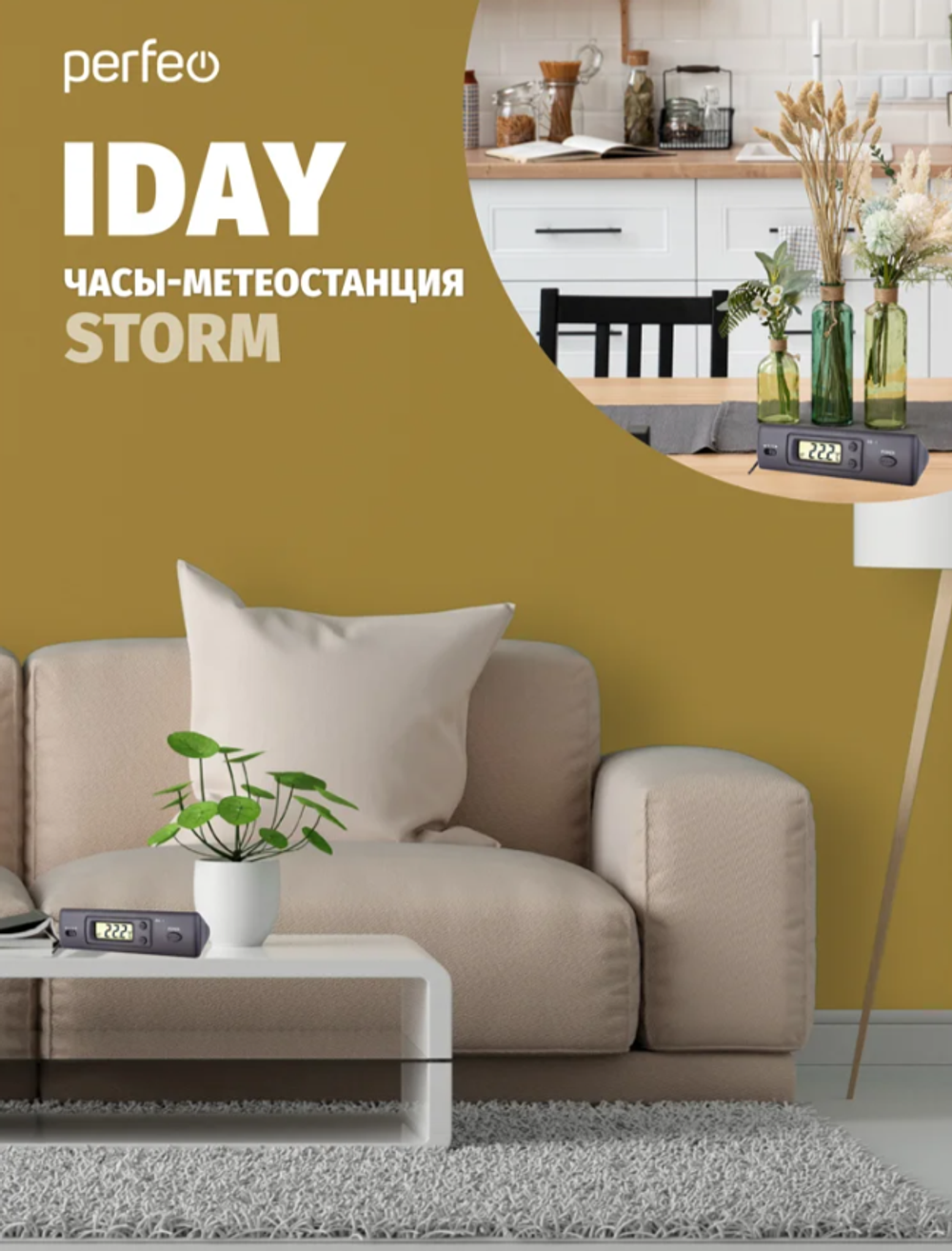 Авто Термометр Perfeo STORM PF-DS-1 (PF-C3667)