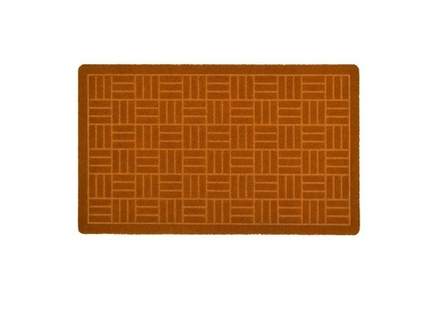 Коврик придверный "Паркет" 73х43см, цв.в ассорт.