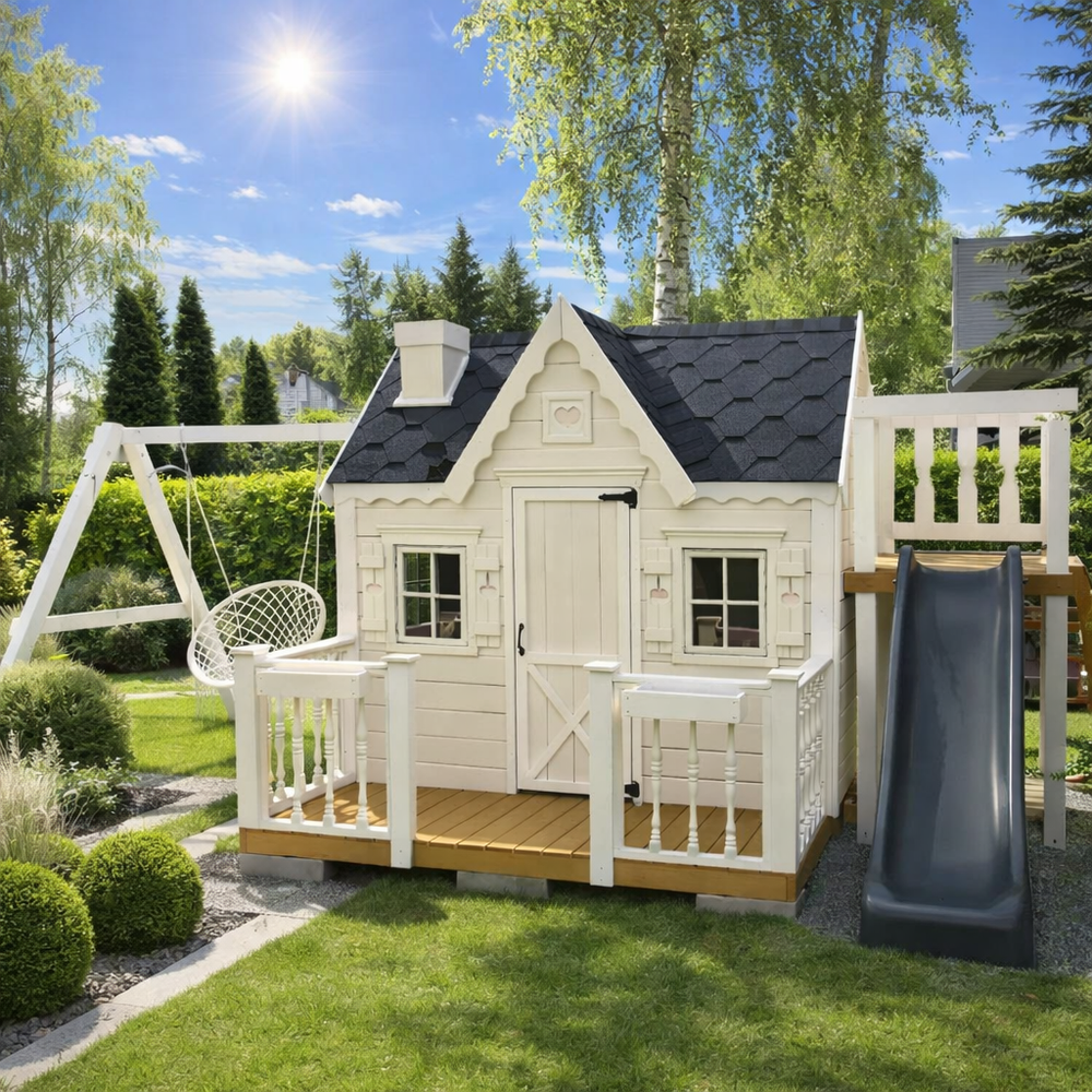 Домик Венди с балкончиком