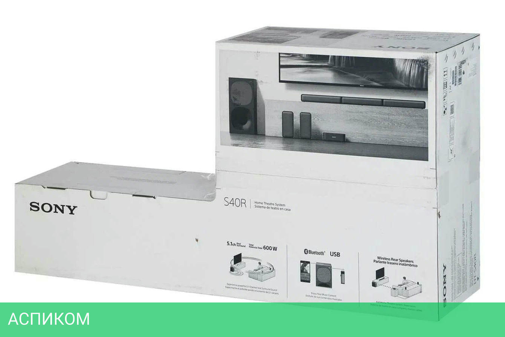 Саундбар Sony HT-S40R черный