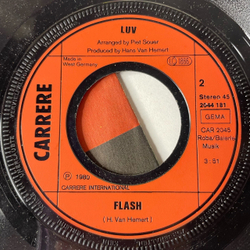 Винтажная виниловая пластинка 7 дюймов (маленькая пластинка) Luv Ann Maria (Германия 1980)