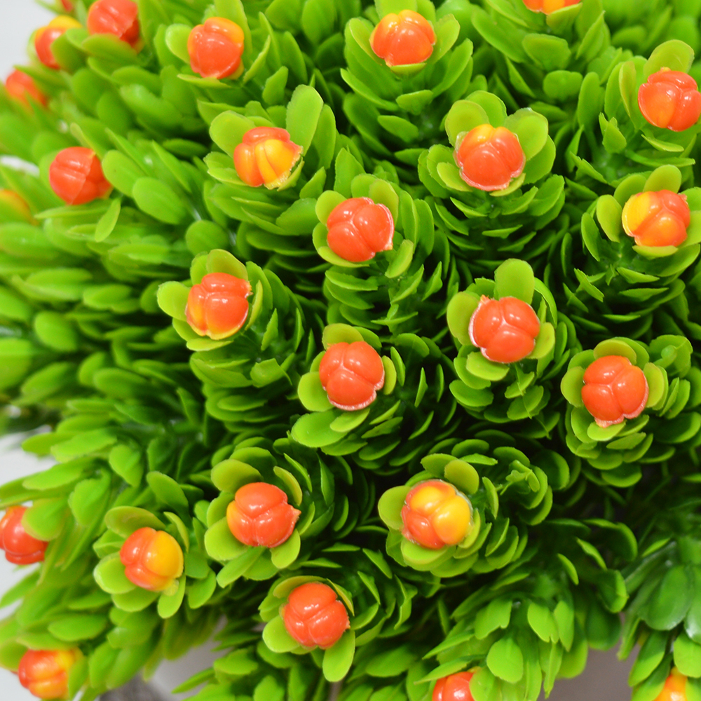 Цветы искусственные в кашпо, полистоун/PVC