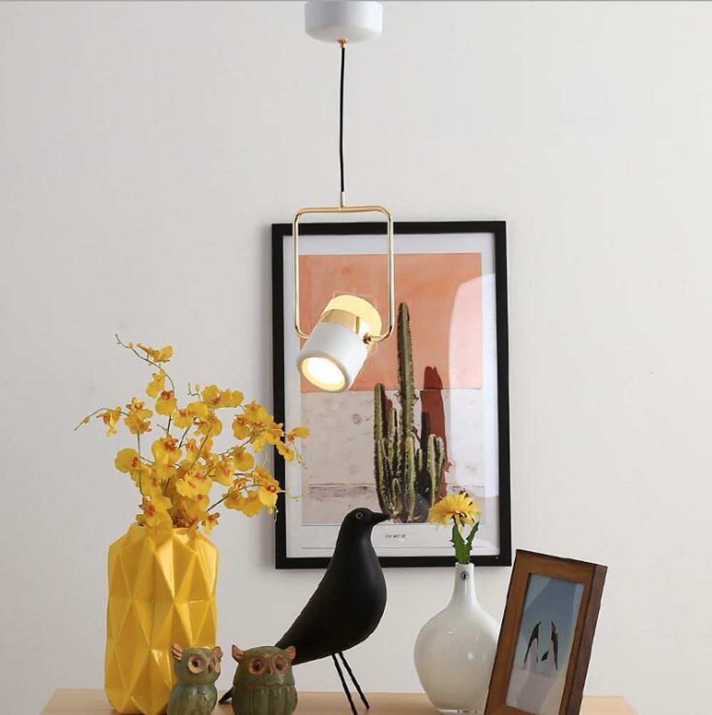 Подвесной светильник 9926P/1 white/gold