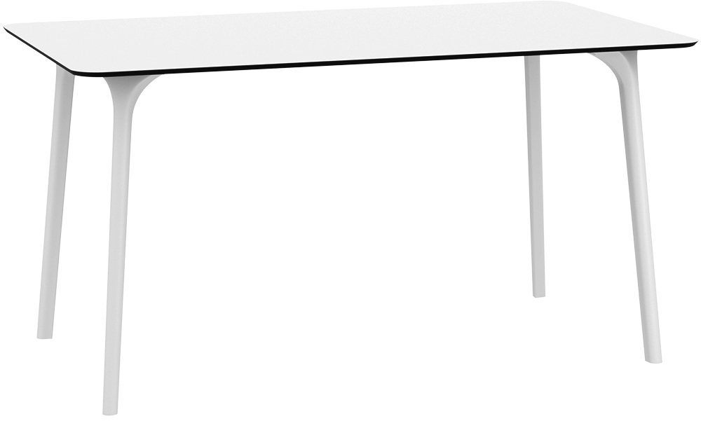Стол пластиковый Siesta Contract Maya 140, белый