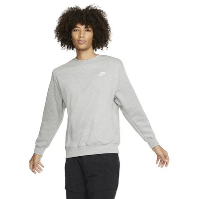 Толстовка Nike NSW Club Crew Sweatshirt Gray