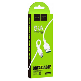 Кабель USB - Type-C Hoco X33 (5A) Белый
