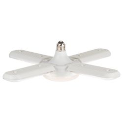 Фитолампа для растений светодиодная ЭРА GREEN LINE ФИТО-65W-PFR-E27-GR 5-ти лепестковая полного спектра 65 Вт Е27 | Фитолампы Е27