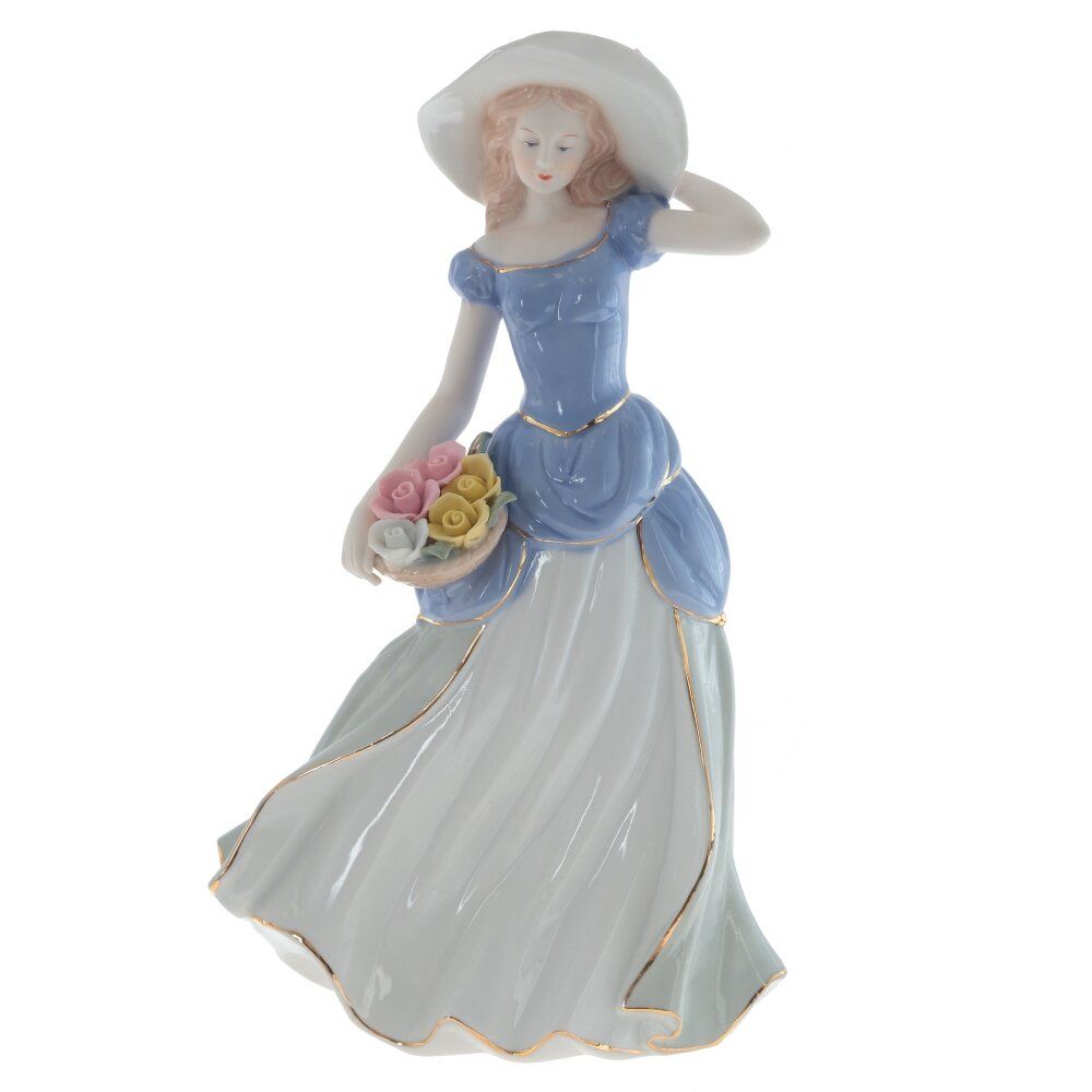 GAEM Фигурка декоративная "Девушка", L18 W12 H31 см