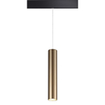 358990 SHINO NT22 161 бронза светлая/черный Трековый светильник для низковольного шинопровода, провод 0,8м IP20 LED 4000K 20W 48V FLUM