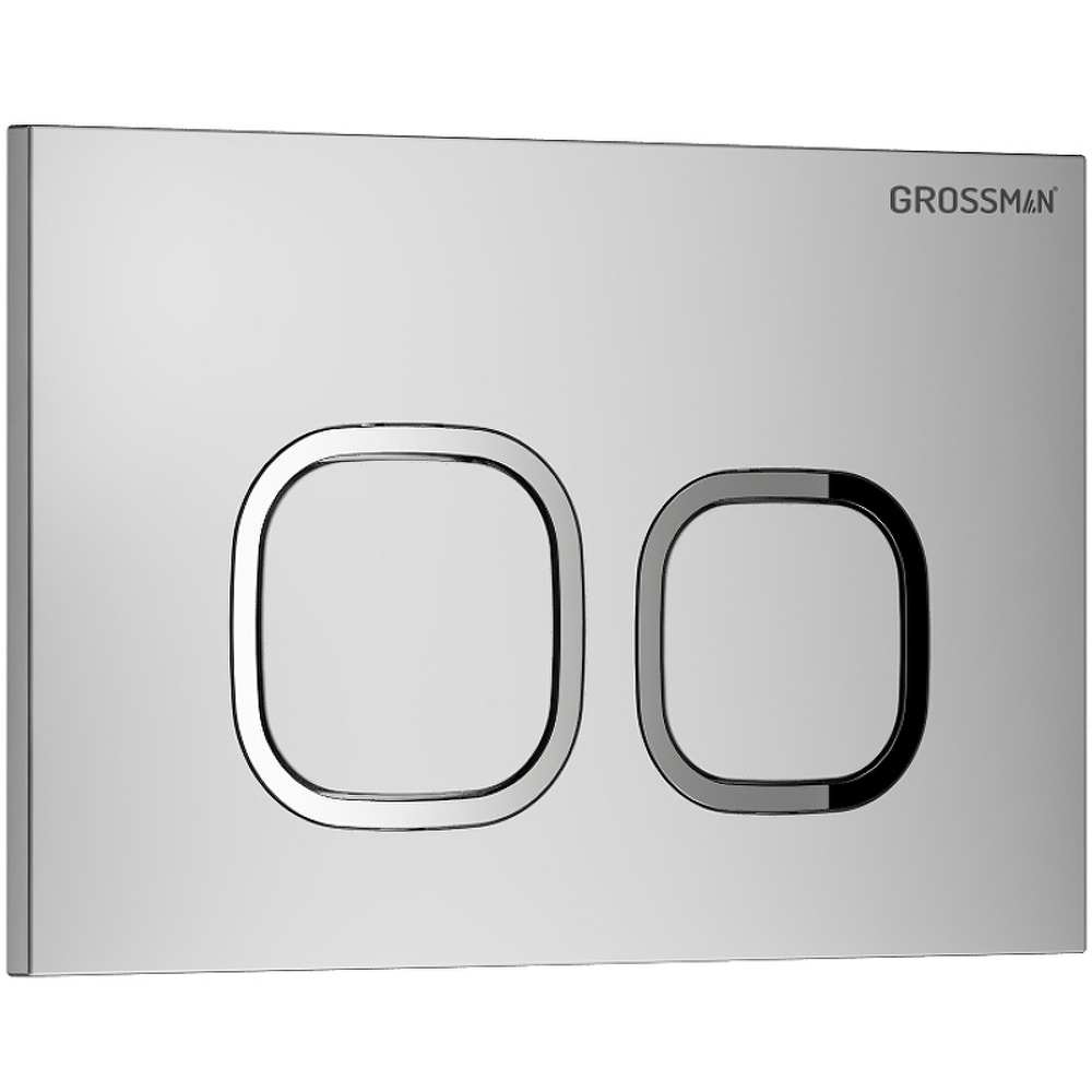 Клавиша смыва Grossman Cosmo 700.K31.02.110.110 Хром матовый