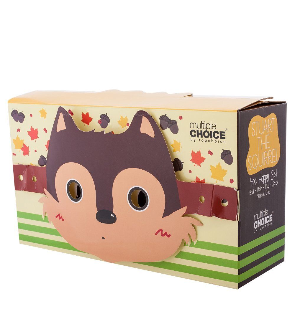 Topchoice TC-18 Набор посуды «Бельчонок Стюарт» (Stuart The Squirrel)