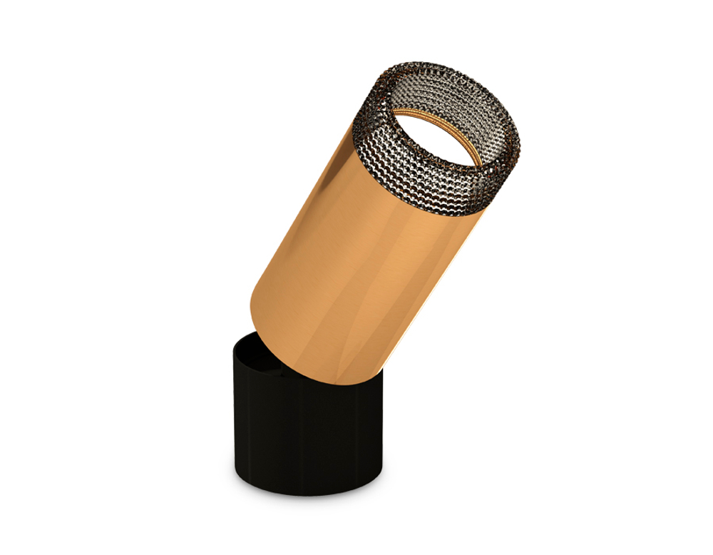 A2220 WH белый D60*H50mm Out45mm (для корпуса D60mm)