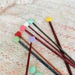 заглушки сердечки для спиц lotus yarns