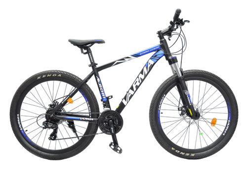 Велосипед 27,5" VARMA STORM H76DA 27,5" р.18 черно-синий 24ск ал.