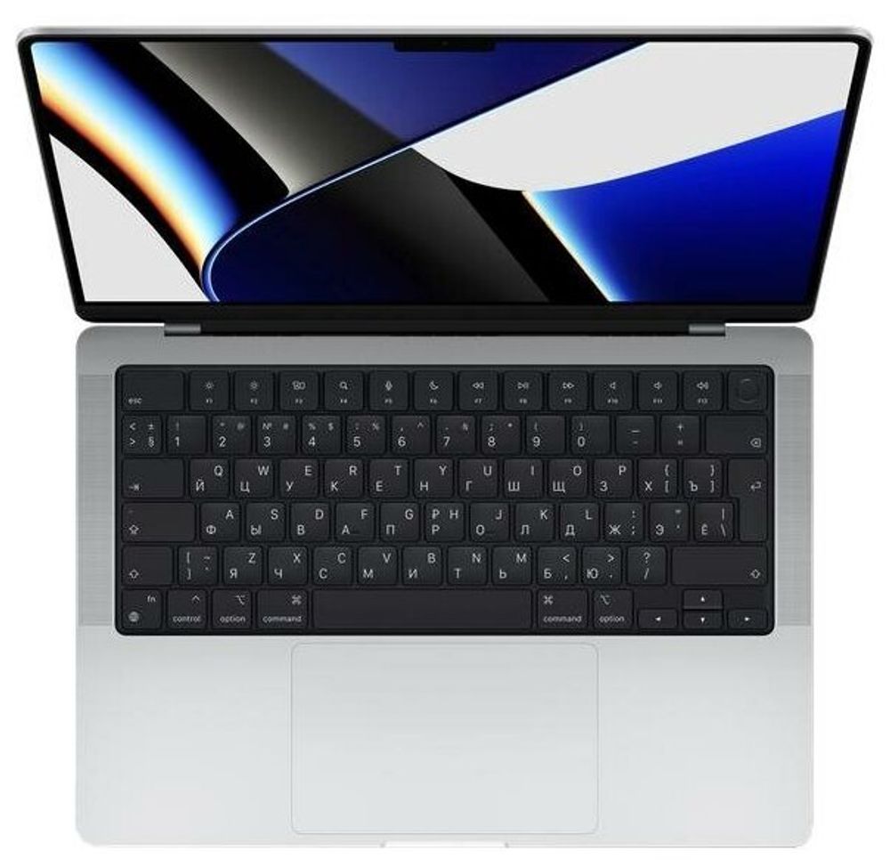 Ноутбук Apple MacBook Pro 16 2021, 16.2&amp;quot; (3456x2234) Retina XDR 120Гц/Apple M1 Pro/16ГБ/1ТБ SSD/M1 Pro 16-core GPU/MacOS/Английская клавиатура, серебристый [MK1F3B/A]