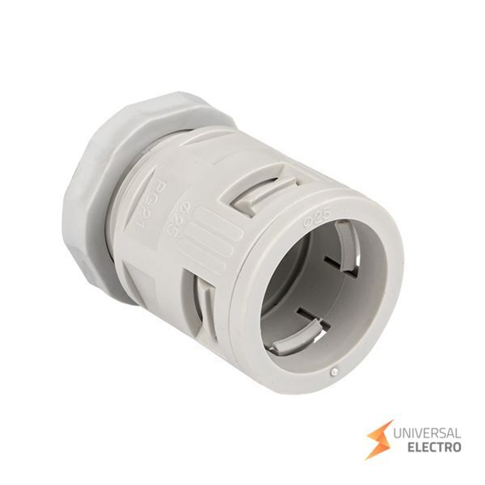 Коннектор для гофрированной трубы (25 мм) (25 шт) EKF-Plast
