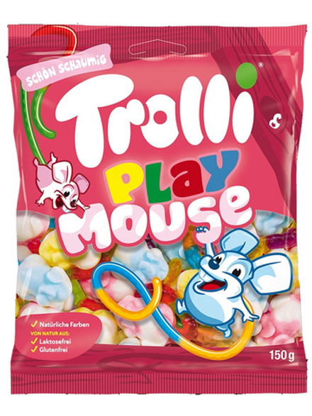 Немецкий мармелад Trolli Play Mouse "Мышки" 150 г.
