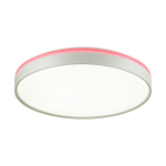 7708/DL COLOR SN 154 Светильник пластик/белый/розовый LED 48Вт 4000К D420 IP43 KEZO PINK