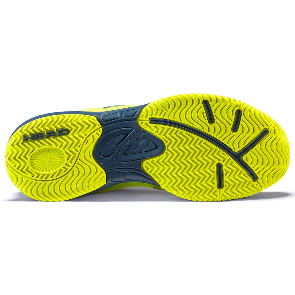 детские Кроссовки теннисные Head Revolt Pro 3.0 Junior - neon yellow/dark blue