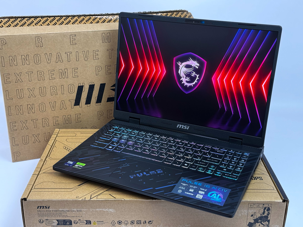 Новый игровой MSI Pulse RTX 4070 / Ultra 7 155H / 32GB / 1TB / 2.5K / 240Hz / Win11 / Русско-Английская клавиатура