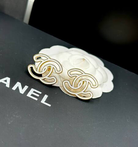Серьги CHANEL