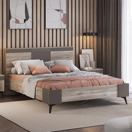 Кровать 1,6 м Кассандра КР-19 без настила NEW