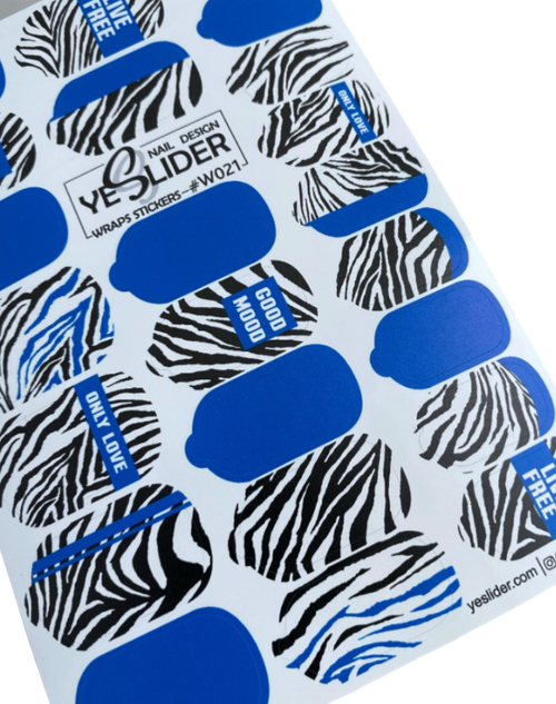 Пленка для маникюра W021 Yeslider