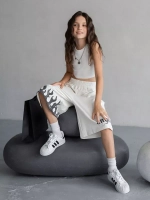 Шорты бермуды для девочки