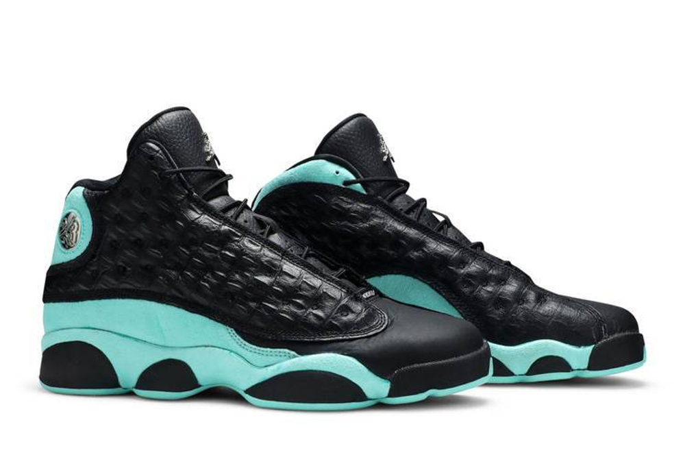 Кроссовки Jordan Air Jordan 13 Rrtro "Island Green" (Женская размерная сетка)