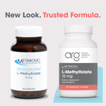 Metabolic Maintenance, L-метилфолат, 10 мг, 90 вегетарианских капсул